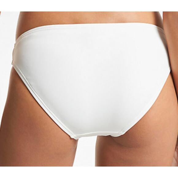 Michael Kors White Nylon Bikini Bottom XS NWT - Picture 2 of 2